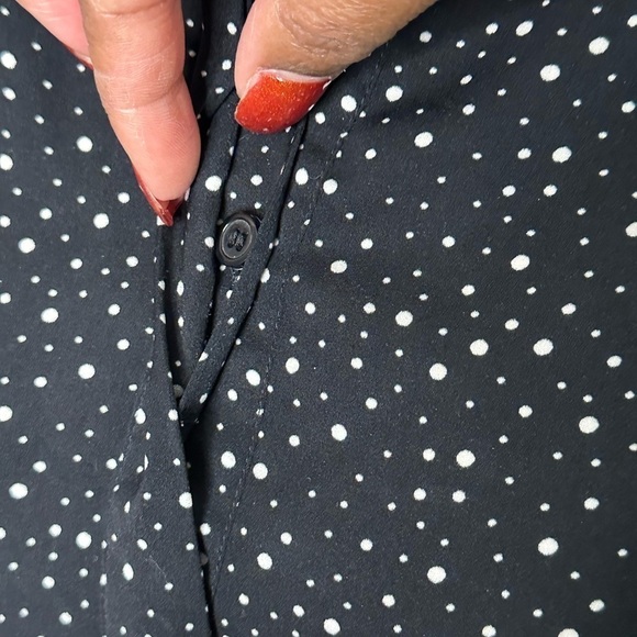 J. Crew polka-dot popover top - Picture 4 of 7
